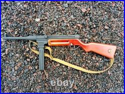 WW2 Toy MP 41 Schmeisser submachine pistol gun wooden handmade exclusive a boy