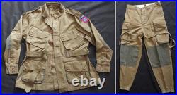 WW2 US Army M42 82nd Paratrooper Uniform Set. Large