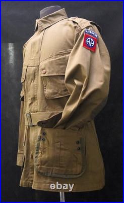WW2 US Army M42 82nd Paratrooper Uniform Set. Large