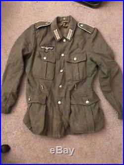 WW2 WWII German M40 Tunic Feldbluse Jacket
