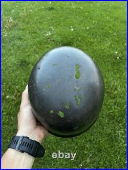 WW2 WWII Original M38 Fallschirmjager Paratrooper Helmet Shell ET66 lot #5071