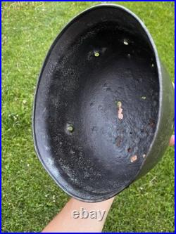 WW2 WWII Original M38 Fallschirmjager Paratrooper Helmet Shell ET66 lot #5071