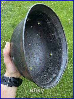 WW2 WWII Original M38 Fallschirmjager Paratrooper Helmet Shell ET66 lot #5071
