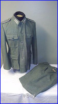 WW2 WWII Reproduction German M40 Tunic & M43 Trousers