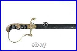 WW2 World War Two German Dove Tail/Head Officer's sword & scabbard, Original