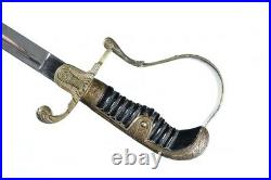 WW2 World War Two German Dove Tail/Head Officer's sword & scabbard, Original