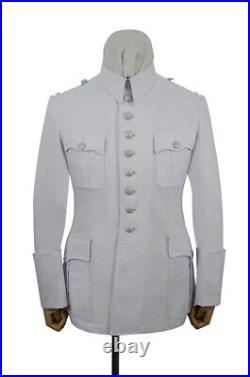 WW2 german M37 summer white cotton walking out dress tunic