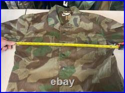 WW2 german splinter camo field repo military army jacket / shirt / blouse