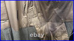 WW2 or Post German Military Grey Green Wool Greatcoat Army Trench Coat