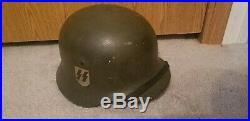 WW2 reproduction German hard plastic M40 Helmet size 59