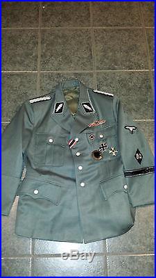 WWII Allgemeine Elite M34 Standartenführer / Colonel Trikot Tunic Complete