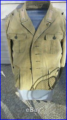 WWII DAK AFRRIKA KORPS German Uniform Tunic Size 44