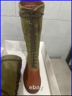 WWII DAK Reproduction high boots size 43, Nord Afrika reenactor