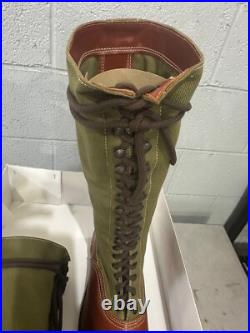WWII DAK Reproduction high boots size 43, Nord Afrika reenactor