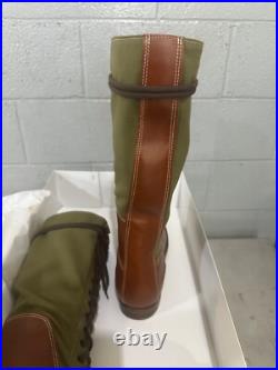 WWII DAK Reproduction high boots size 43, Nord Afrika reenactor