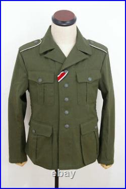 WWII DAK/Tropical Afrikakorps olivebrown field tunic 1st pattern/M40 L ONLY