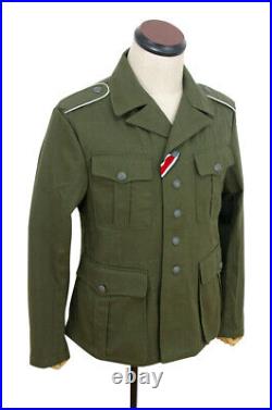 WWII DAK/Tropical Afrikakorps olivebrown field tunic 1st pattern/M40 S ONLY