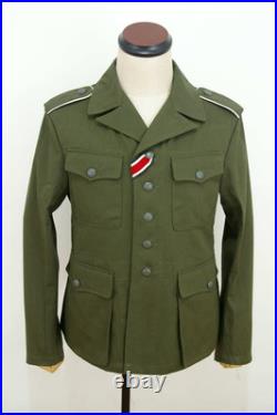 WWII DAK/Tropical Afrikakorps olivebrown field tunic 2nd pattern/M42 3XL ONLY