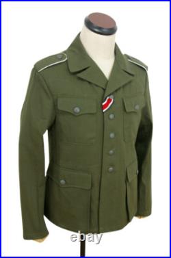 WWII DAK/Tropical Afrikakorps olivebrown field tunic 2nd pattern/M42 M ONLY