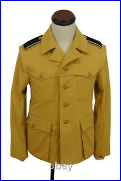 WWII DAK/Tropical elite sand field tunic 2nd pattern/M43 Italian SAHARIANA XL