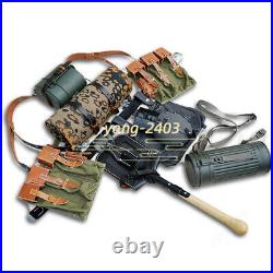 WWII Equipment MP44/STG Canvas Field Gear Package Combination Without Spade WW2