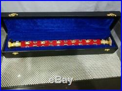 WWII GERMAN Eirwin Romel Field Marshal Baton come with box with diamonds or with