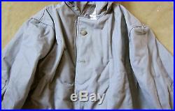 WWII GERMAN HEER ARMY WINTER MOUSE GREY REVERSIBLE PARKA- SIZE 2XLARGE (46-48R)