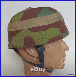 WWII GERMAN LUFTWAFFE STEEL HELMET M38 PARATROOPER w CAMO COVER reproduction