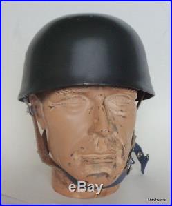 WWII GERMAN LUFTWAFFE STEEL HELMET M38 PARATROOPER w CAMO COVER reproduction