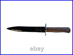 WWII GERMAN M31 BOOT FIGHTING KNIFE & SCABBARD Luft5 stamp
