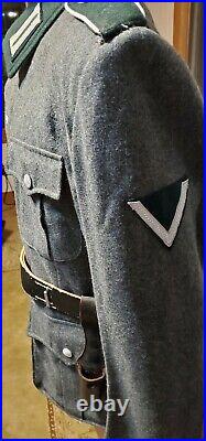 WWII GERMAN M36 WOOL FIELD UNIFORM Tunic & Trousers