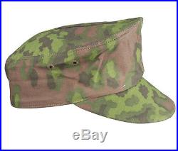 WWII GERMAN OAK LEAF CAMO SPRING AND FALL REVERSIBLE CAP M -33943
