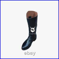 WWII GERMAN OFFICER LEATHER BOOTS US 6 to 15 Star War Boots