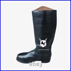 WWII GERMAN OFFICER LEATHER BOOTS US 6 to 15 Star War Boots