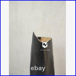 WWII GERMAN OFFICER LEATHER BOOTS US 6 to 15 Star War Boots