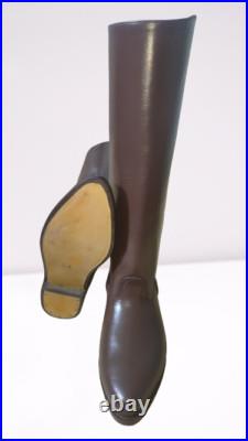 WWII GERMAN OFFICER LEATHER JACK BOOTS US 5 to 15 Size Available