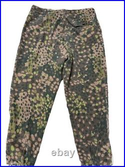 WWII GERMAN WAFFEN DOT 44 CAMO FIELD TROUSERS (adjustable) REPRO