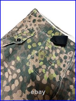 WWII GERMAN WAFFEN DOT 44 CAMO FIELD TROUSERS (adjustable) REPRO