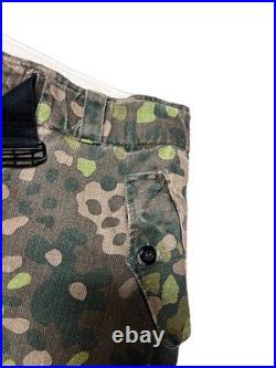 WWII GERMAN WAFFEN DOT 44 CAMO FIELD TROUSERS (adjustable) REPRO