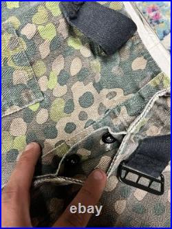 WWII GERMAN WAFFEN DOT 44 CAMO FIELD TROUSERS (adjustable) REPRO