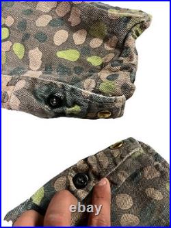 WWII GERMAN WAFFEN DOT 44 CAMO FIELD TROUSERS (adjustable) REPRO