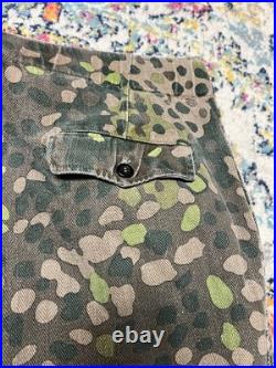 WWII GERMAN WAFFEN DOT 44 CAMO FIELD TROUSERS (adjustable) REPRO
