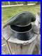 WWII GERMAN WAFFEN LEATHER VISOR Crusher Wool Cap Hat Uniform Ww2 Janke Ww2