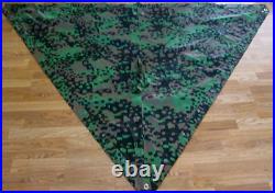 WWII GERMAN WAFFEN PLANE TREE No. 3 CAMO SHLETER HALF ZELT ZELTBAHN