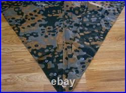 WWII GERMAN WAFFEN PLANE TREE No. 3 CAMO SHLETER HALF ZELT ZELTBAHN