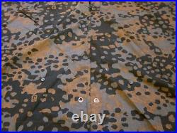 WWII GERMAN WAFFEN PLANE TREE No. 3 CAMO SHLETER HALF ZELT ZELTBAHN