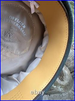 WWII GERMAN WAFFEN Visor Cap Hat Uniform Ww2 Janke EREL Berlin Exc