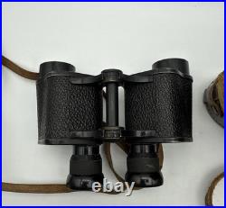 WWII German 6x30 Dienstglas BUSCH MILLUX Binoculars WORLD WAR TWO wehrmacht