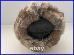 WWII German Army 1942 Dated Authentic Fur Cap Marker Marked
