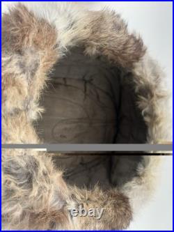 WWII German Army 1942 Dated Authentic Fur Cap Marker Marked